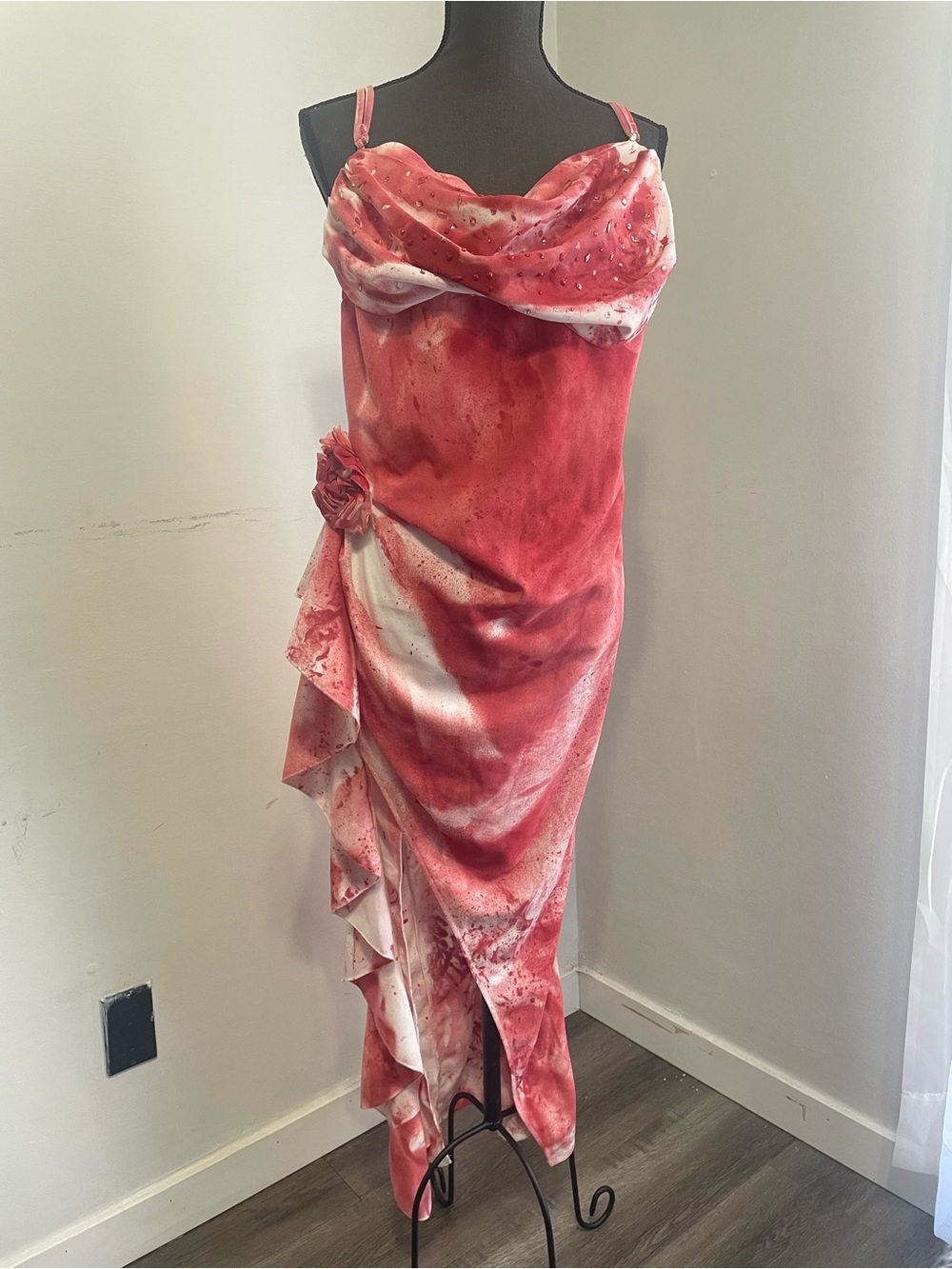 Halloween/ Carrie- Inspired Bloody Prom Costume size 2XL